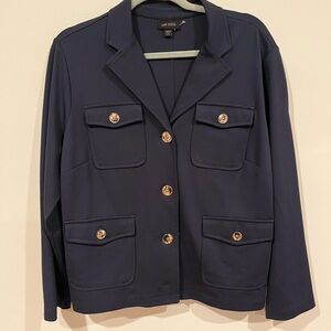 J Jill Dark Blue Women's Blazer